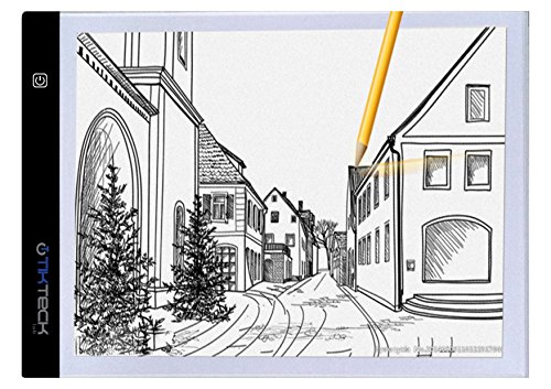 A4 Ultra-Thin Portable LED Light Box Tracer USB Power LED Artcraft Tracing Light Pad Light Box for Artists,Drawing, Sketching, Animation.