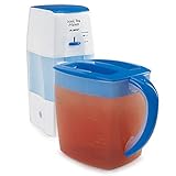Mr. Coffee Iced Tea Maker 3 Quart with Brew Strength Selector (Blue) by Mr. Coffee