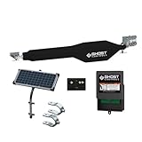 Ghost Controls TSS1XP Heavy-Duty Solar Single Automatic Gate Opener Kit for Swing Gates Up to 20 Feet (ft.)