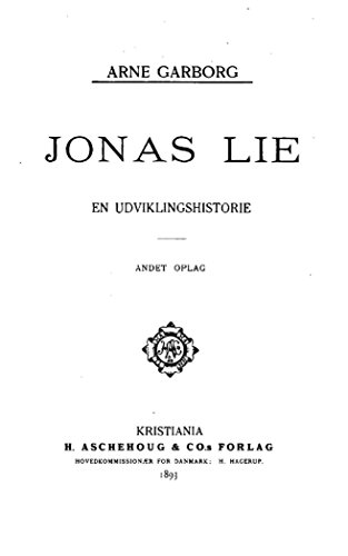 Jonas Lie, en Udviklingshistorie