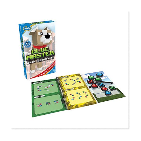 Book Cover ThinkFun Clue Master Logic Game and STEM Toy - Teaches Critical Thinking Skills Through Fun Gameplay