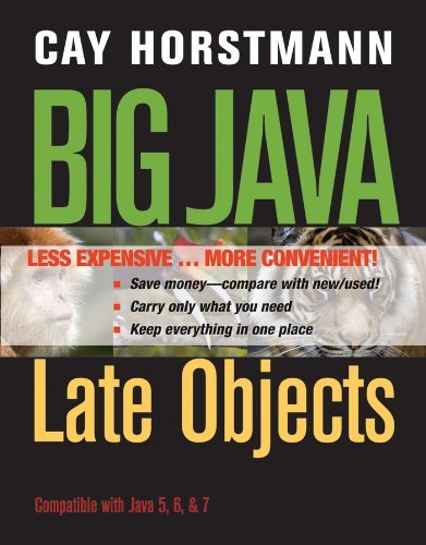 Big Java Late Objects by Cay S. Horstmann (2012-02-01)