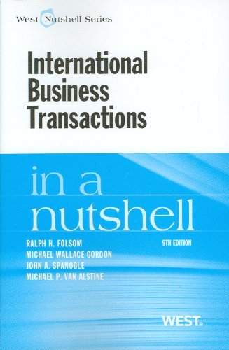 International Business Transactions in a Nutshell by Ralph Folsom (2012-10-05)