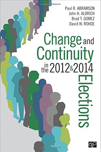 Book Cover Change and Continuity in the 2012 and 2014 Elections by Professor of Psychology Paul R Abramson Ph.D. (2015-05-26)