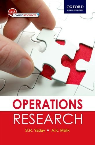 Operations Research by S. R. Yadav (2015-03-01)
