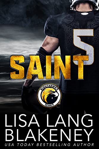 Book Cover Saint: A Football Romance (The Nighthawk Series Book 1)