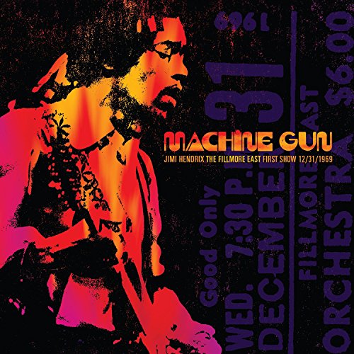 Book Cover Machine Gun Jimi Hendrix The Fillmore East 12/31/1969 (FIRST SHOW)