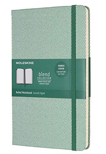 Book Cover Moleskine Limited Edition Blend Collection Notebook Large Ruled Green (8055002856003)