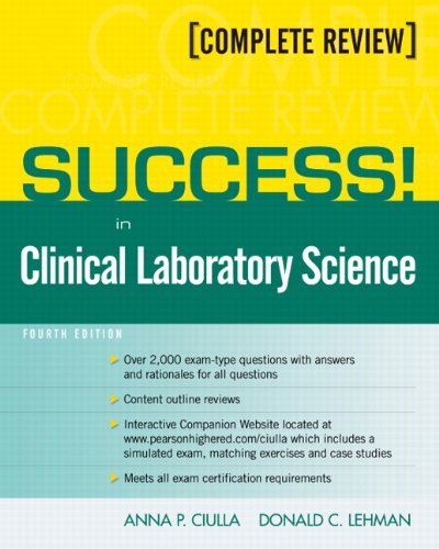 SUCCESS!: In Clinical Laboratory Science by Anna Ciulla (2009-04-03)