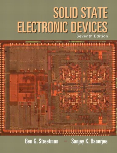 Solid State Electronic Devices by Ben Streetman (2014-03-09)
