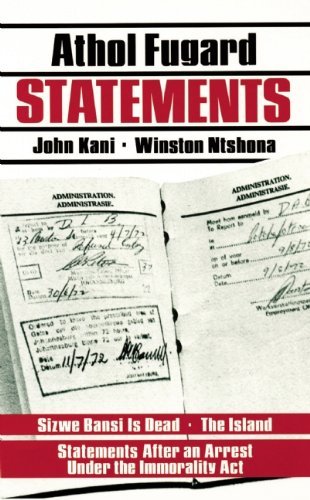 Statements by Athol Fugard (1993-01-01)