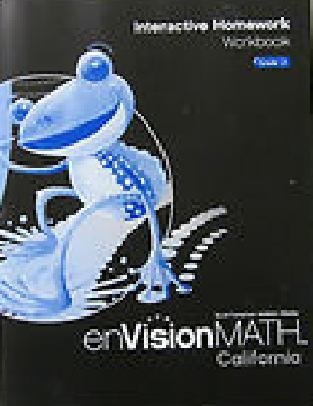 Interactive Homework Workbook Grade 2 (enVisionMATH CA) by Charles (2009-08-01)