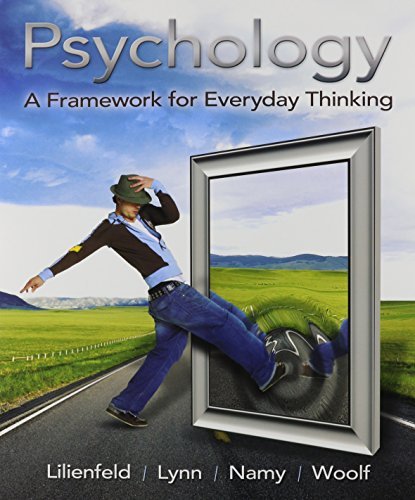 Psychology: A Framework for Everyday Thinking with MyPsychLab Pegasus and Pearson eText by Scott O. Lilienfeld (2009-12-19)
