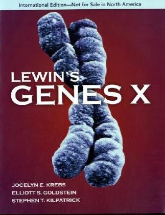 Lewin's Genes X by Jocelyn E. Krebbs (2009-11-27)