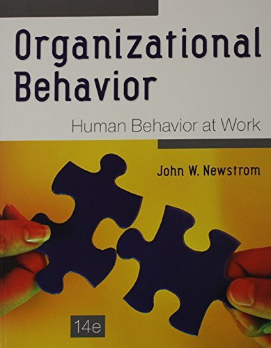 Organizational Behavior: Human Behavior at Work with Connect Access Card by John Newstrom (2014-03-18)