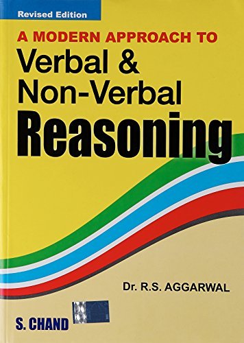 A Modern Approach to Verbal & Non-Verbal Reasoning by R.S. Aggarwal (2010-01-31)