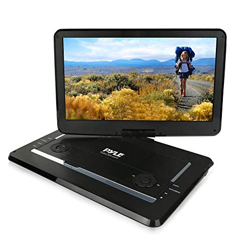 PYLE-CAR AUDIO/VIDEO PDV156BK 15IN PORTABLE CD/DVD PLAYER HD WIDESCREEN USB/SD CARD READER