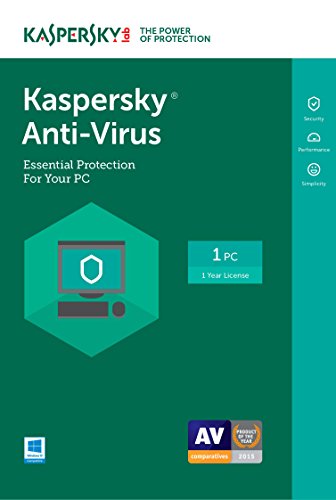 Book Cover Kaspersky Anti-Virus 2017 | 1 Device | 1 Year | Download [Online Code]