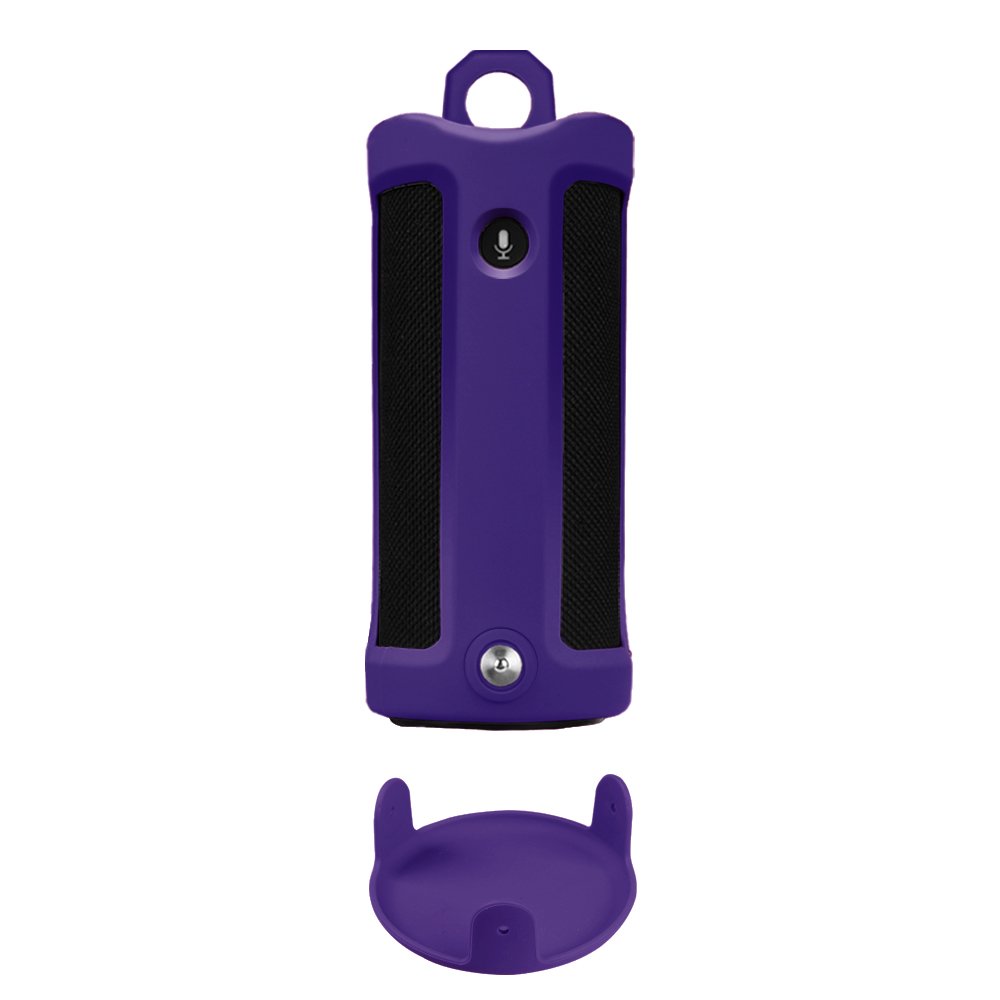 Fintie Protective Case for Amazon Tap - Light Weight Shock Proof Silicone Sling Cover Compatible with Charging Cradle, Navy(SAAB034AD-US)
