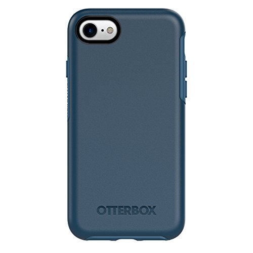 OtterBox 77-53904 SYMMETRY SERIES Case for iPhone 7 (ONLY) - Retail Packaging - BESPOKE WAY (BLAZER BLUE/STORMY SEAS BLUE)