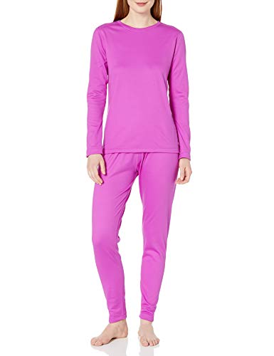 Fruit of the Loom Women's Fleece Lined Thermal Underwear Set