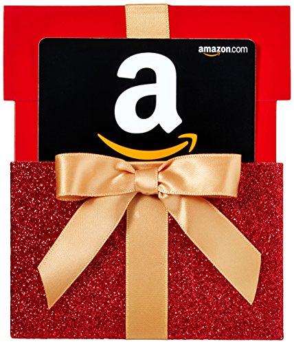 Book Cover Amazon.com Gift Card in a Gift Box Reveal (Classic Black Card Design)