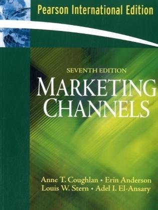 Marketing Channels: International Version by Anne Coughlan (2005-10-01)