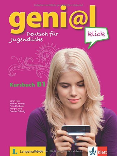 Geni@L Klick: Kursbuch B1 MIT 2 Audio-cds by Sarah Fleer (2014-02-01)