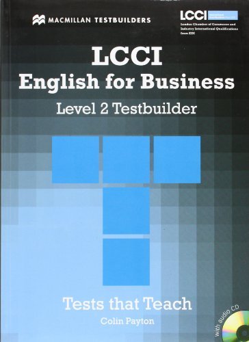 LCCI English for Business Testbuilder 2: Student Book + Audio CD by Colin Payton (2010-01-06)