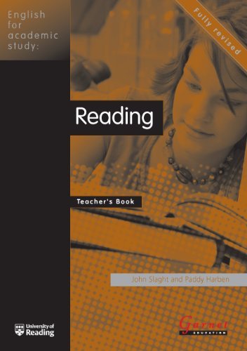 Reading: Teacher's Book (English for Academic Study) by John Slaght (2009-05-31)