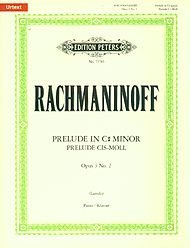 EDITION PETERS RACHMANINOFF S. - PRELUDE IN C SHARP MINOR OP. 3 N??? 2 - PIANO Classical sheets Piano by Ed: Laredo Rachmaninov (2008-09-01)