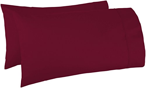 600 Thread Count 100% Egyptian Cotton Pillow Cases, White King Pillowcase Set of 2, Long-Staple Combed Pure Natural 100% Cotton Pillows for Sleeping, Soft & Silky Sateen Weave Bed Pillow Cover