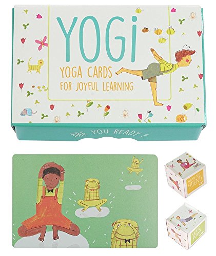 Book Cover YOGi FUN Yogi kit Yoga Card Game with Illustrations, Rhyming Poems, 4 Activities and 2 Cardboard Dice