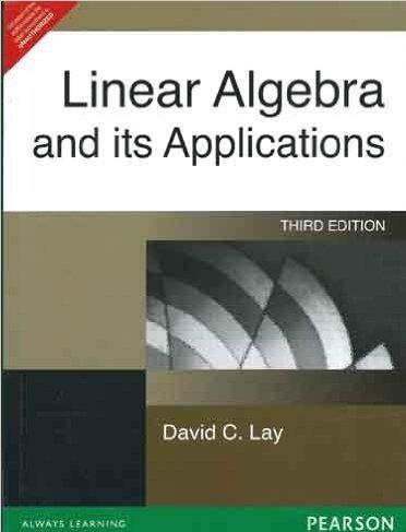 Linear Algebra and Its Applications (3rd Ed) [INTERNATIONAL PAPERBACK]