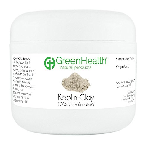 GreenHealth Kaolin Clay Powder - 100% Pure & Natural (3 oz)