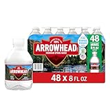 Arrowhead Mountain Spring Mini Water Bottles, 48 Pack - Still Bottled Water with Naturally Occurring Minerals for Taste - 8 Fl Oz
