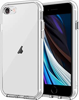 JETech Case for iPhone SE 2020 2nd Generation, iPhone 8 and iPhone 7, 4.7-Inch, Shockproof Bumper Cover, Anti-Scratch Clear Back, Clear