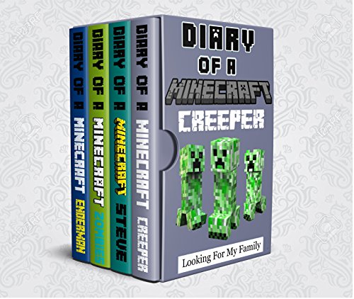 Minecraft: Minecraft Bundle Books: Minecraft Diaries 4 in 1 Set (Minecraft Creeper, Minecraft Steve, Minecraft Zombies, Minecraft Enderman)