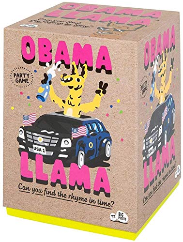 Book Cover Obama Llama: The Celebrity Rhyming Party Game