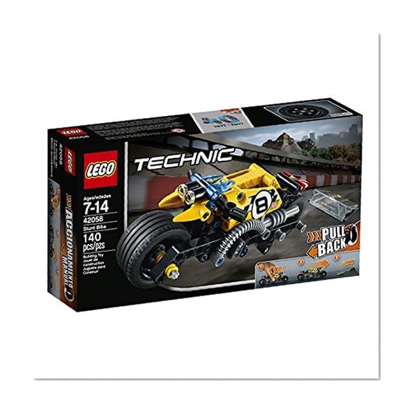 Book Cover LEGO Technic Stunt Bike 42058 Advanced Vehicle Set
