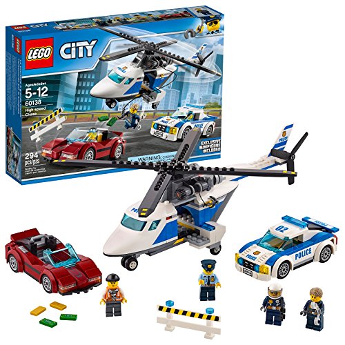 Book Cover LEGO City Police High-Speed Chase 60138 Building Toy