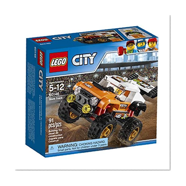 Book Cover LEGO City Great Vehicles Stunt Truck 60146 Building Kit