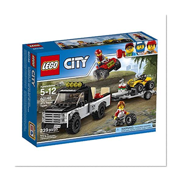 Book Cover LEGO City ATV Race Team 60148 Best Toy