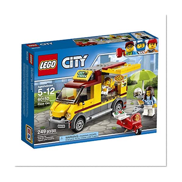 Book Cover LEGO City Great Vehicles Pizza Van 60150 Construction Toy