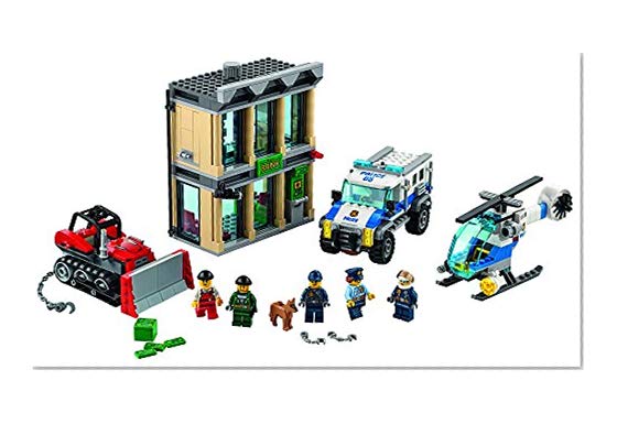 Book Cover LEGO City Police Bulldozer Break-In 60140 Building Kit