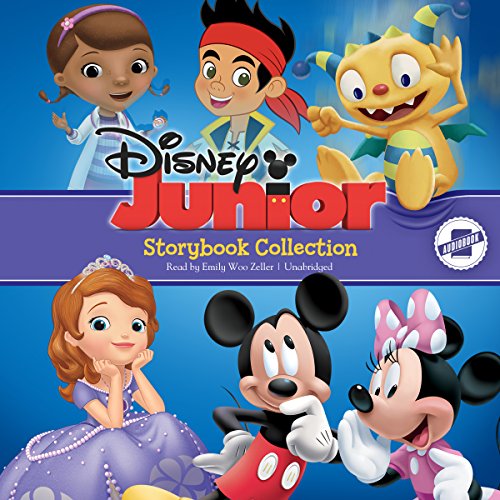 Disney Junior Storybook Collection: Sofia the First, Doc McStuffins, Jake and the Neverland Pirates, Mickey/Minnie, Henry Hugglemonster