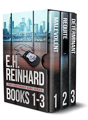 Book Cover Lieutenant Kane Thrillers Books 1-3