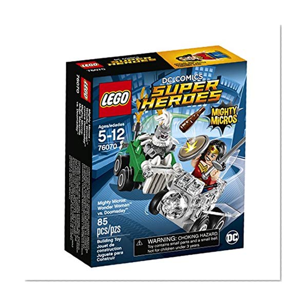 Book Cover LEGO Super Heroes Mighty Micros: Wonder Woman Vs. Doomsday 76070 Building Kit