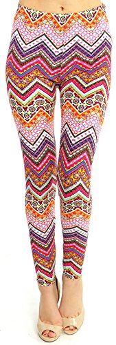 LMB | Lush Moda | Women's Extra Soft Leggings | Variety of Prints | One Size