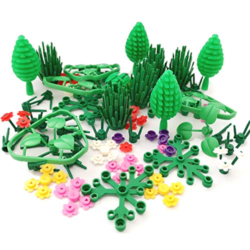 Book Cover Plants and flowers for LEGO garden house parts building block toy tree children toys by SPRITE WORLD
